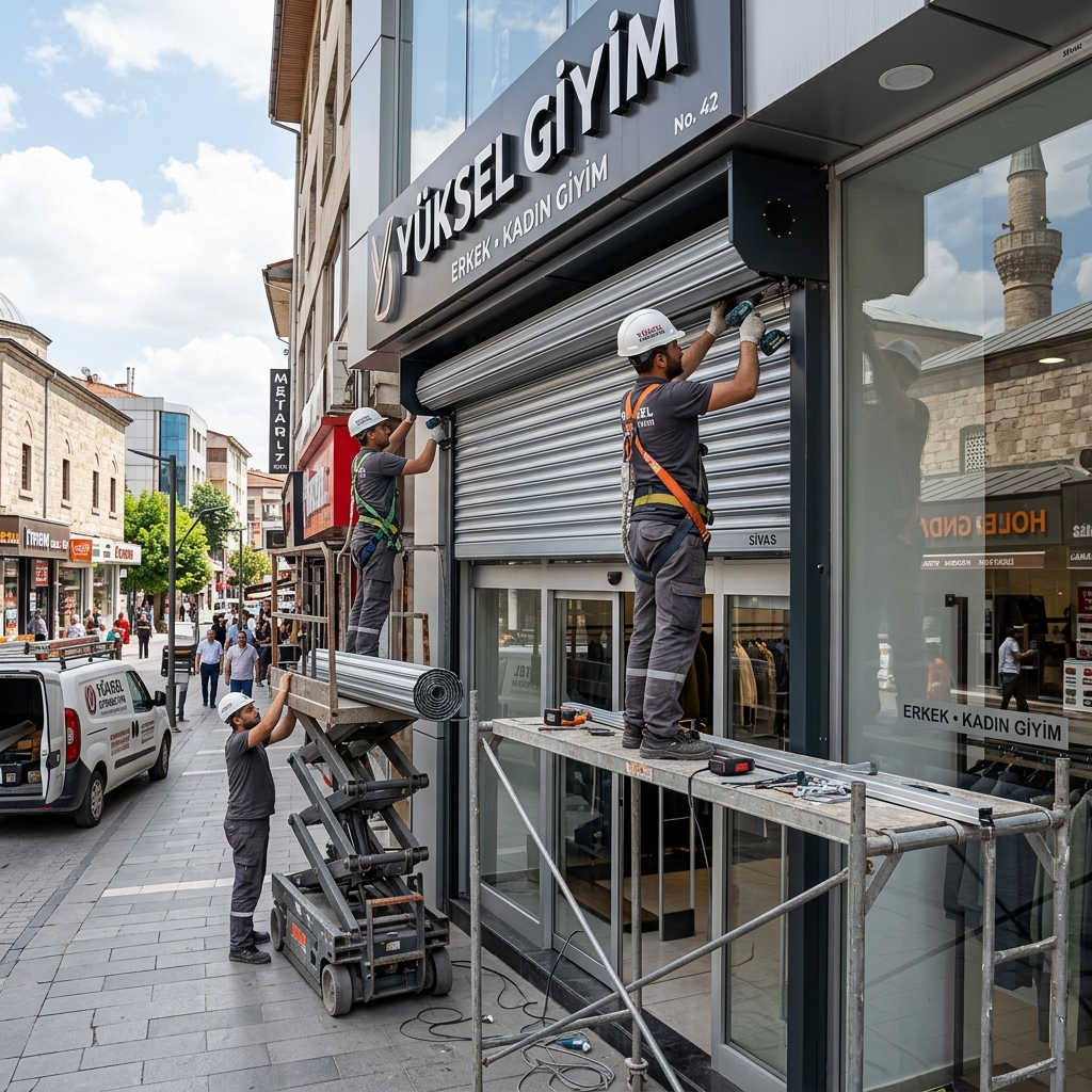 Sivas’ta Dükkan ve Mağazalar İçin Otomatik Kepenk Seçim Rehberi